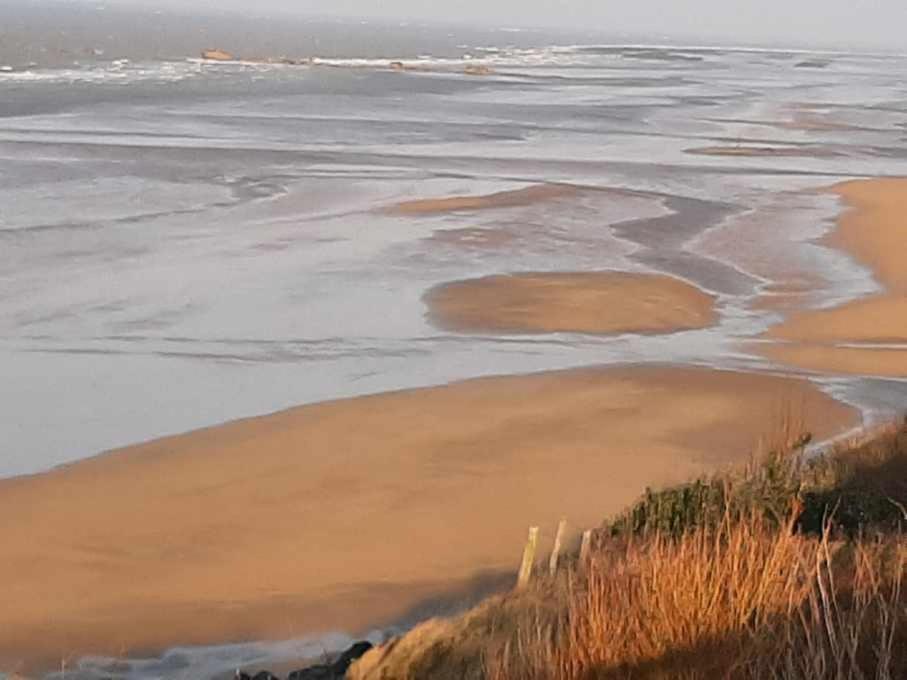 Les Heures Tranquilles - Vue Mer - 50M De La Plage Saint-Côme-de-Fresné المظهر الخارجي الصورة